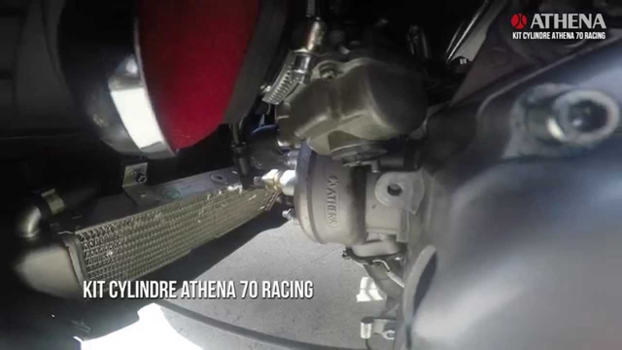 Kit cylindre Athena 70 Racing - Test by Scootfast