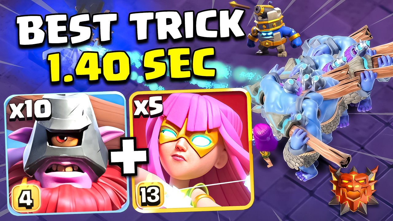 Mass Throwers Easy 3 Star in This Trick | Best TH18 Attack Strategy (Town Hall 18) Clash of Clans