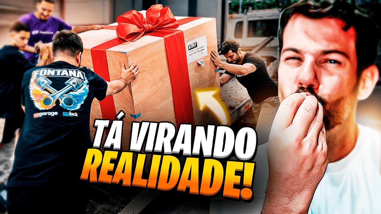 NUTELLAS GARAGE SAIU DO CONTROLE!! 🔥 NOVOS EQUIPAMENTOS!