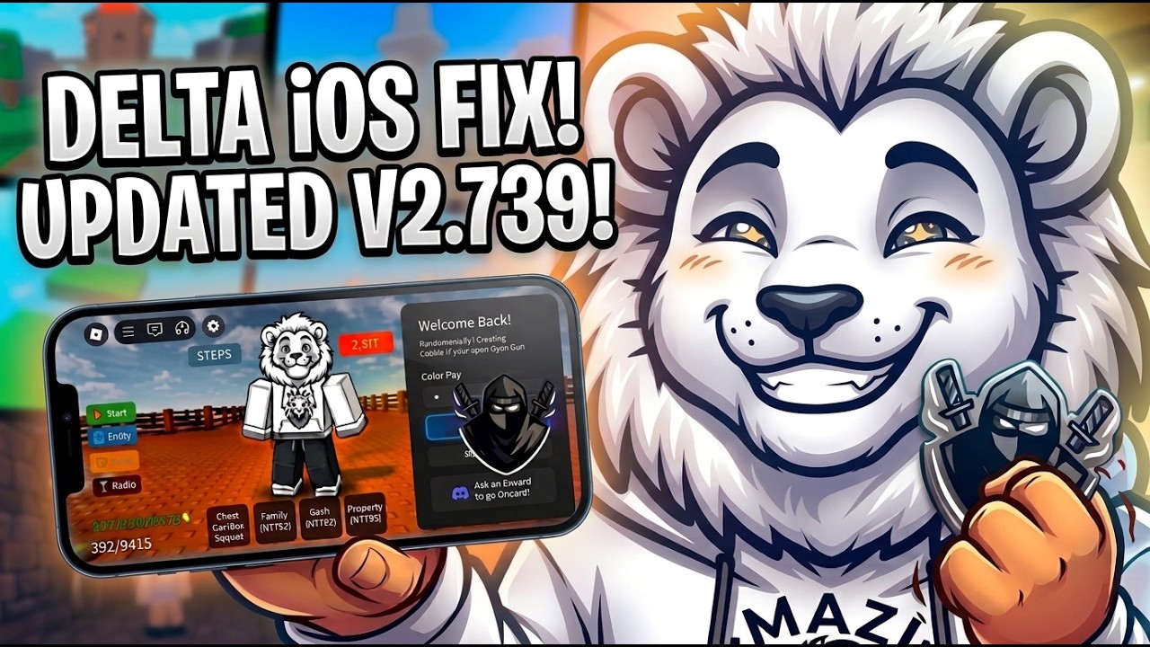 Установка Delta Executor Mobile: исправлено! НОВАЯ версия [V2.739] Roblox на iOS!