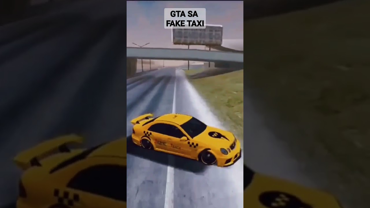 Gta Sa Android Fake Taxi                                #shorts