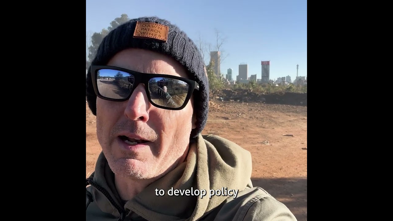 Storytelling - Behind the scenes of CSVR documentary - Johannesburg shoot