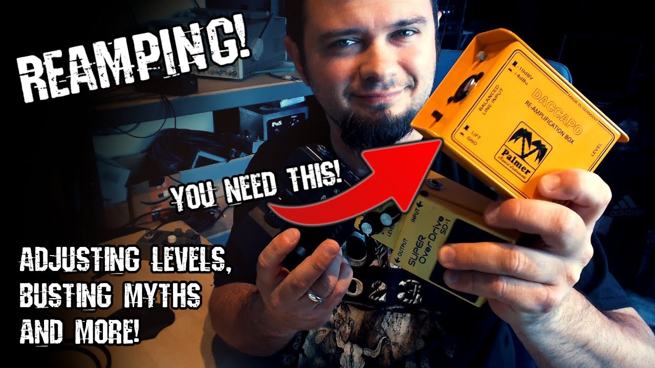 ReAmping || Setting up Levels & why I think you need a ReAmp-Box! (Audio-Examples)