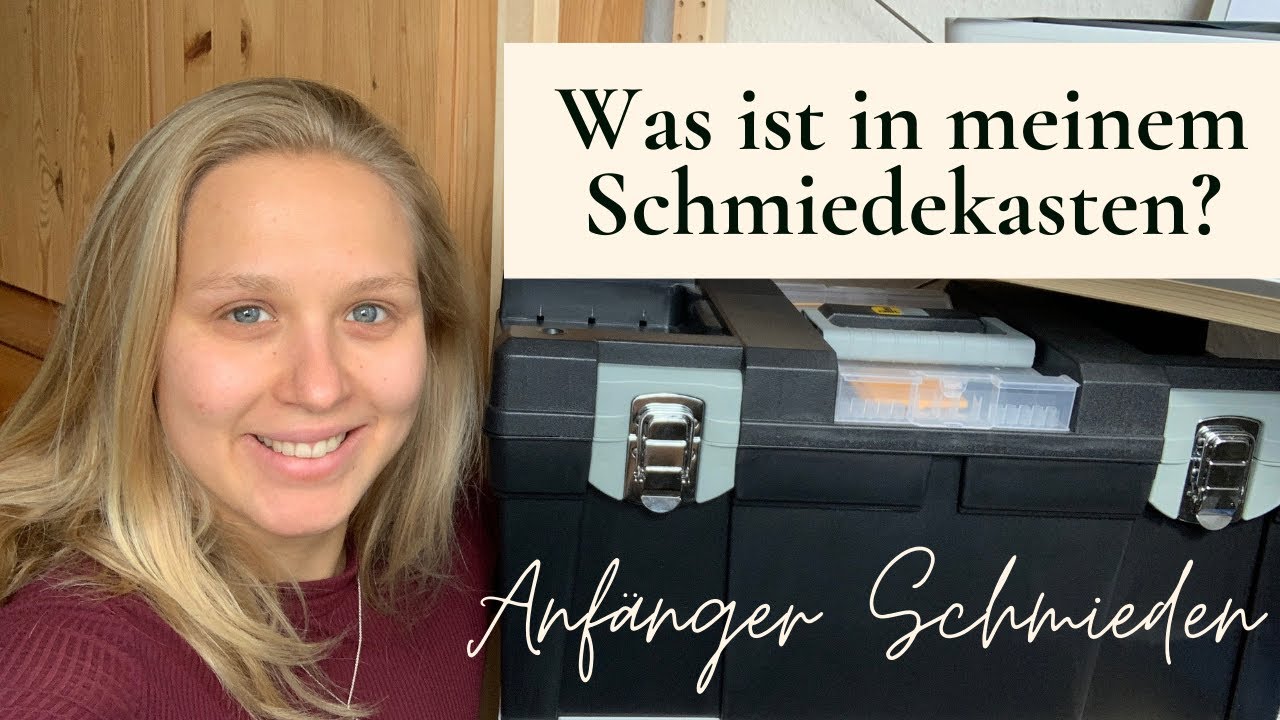 Was ist in meinem Schmiedekasten? Anfänger Goldschmieden