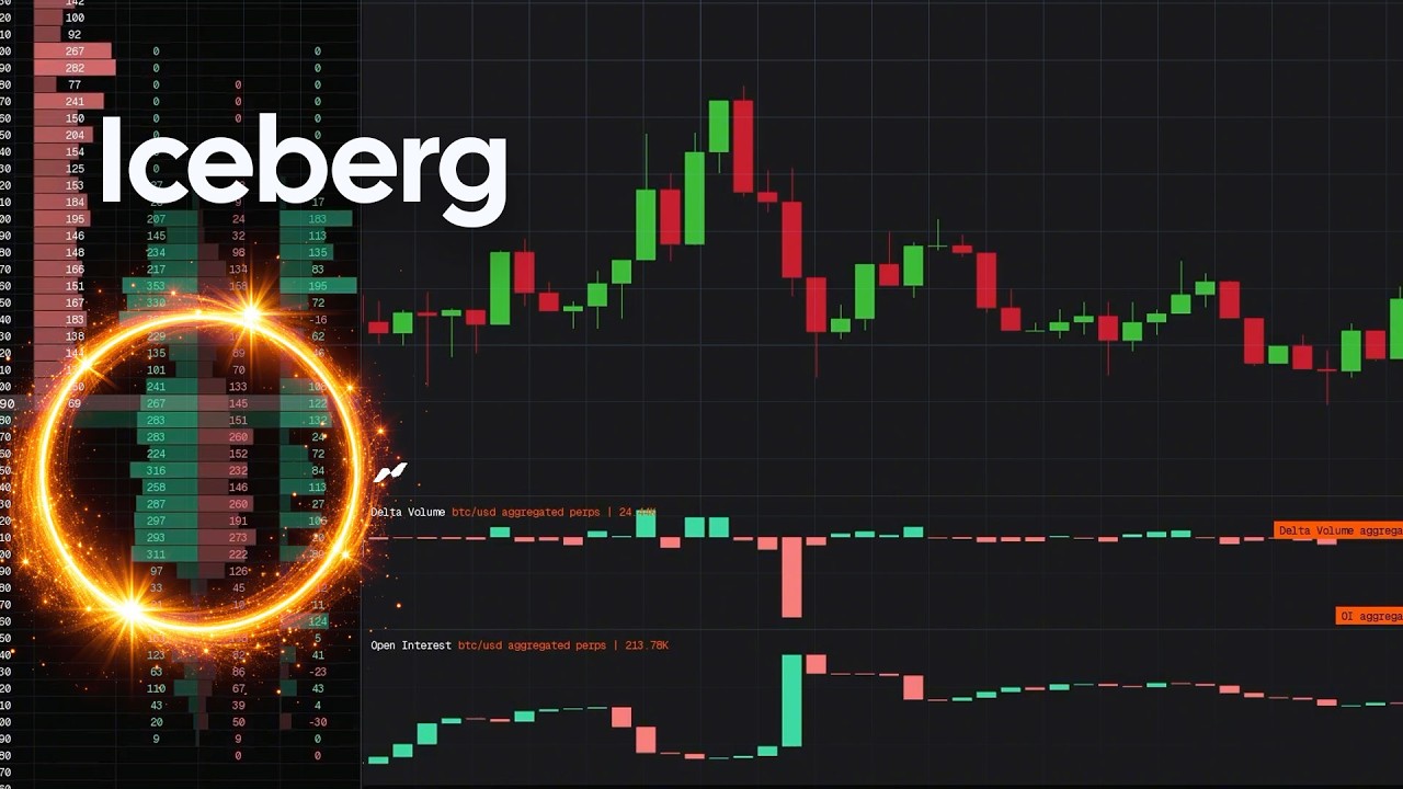 How to Actually Read the DOM - Absorption, Exhaustion & Iceberg Orders Explained