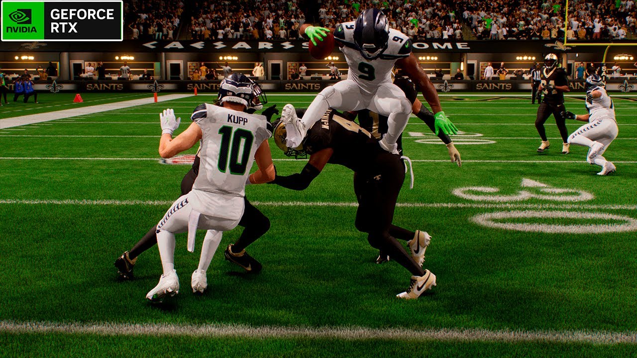 Madden NFL 26 - Seatle Seahawks против New Orleans Saints | Игровой процесс с ультрасовременной г...