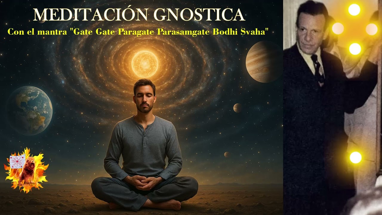 Meditación Gnóstica con el Mantra Gate Gate Paragate Parasamgate Bodhi Svaha.