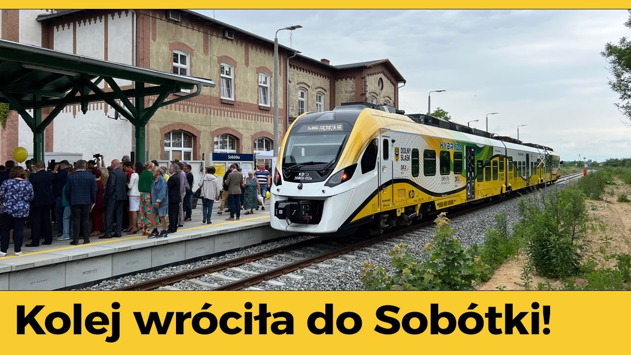 Kolej wróciła do Sobótki!