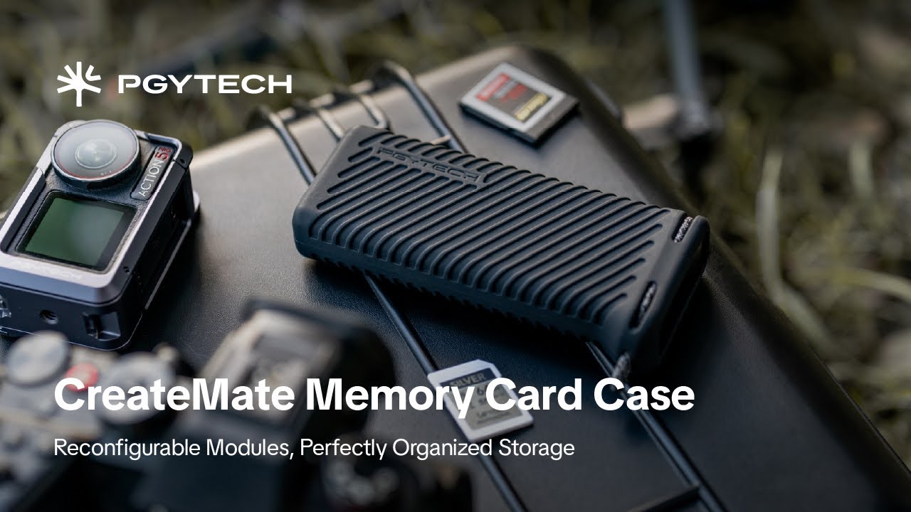Introducing CreateMate Memory Card Case | Reconfigurable Modules, Perfectly Organized Storage.