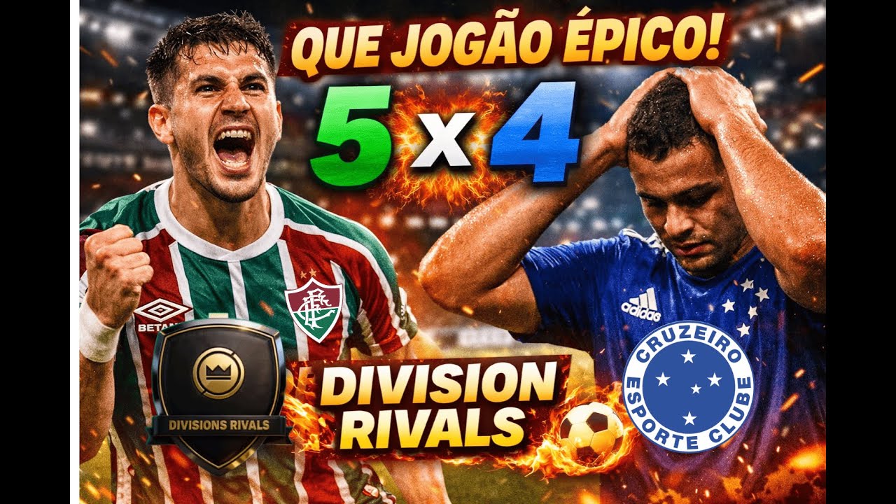 JOGO MALUCO! 5x4 NO SUFOCO no Division Rivals ⚽🔥