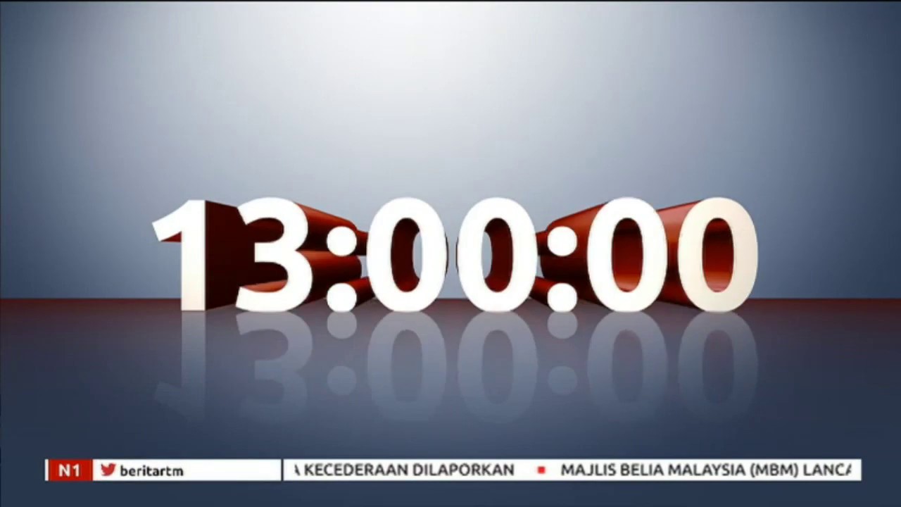 RTM - Evolusi montaj jam (lewat 1970-an-2018)