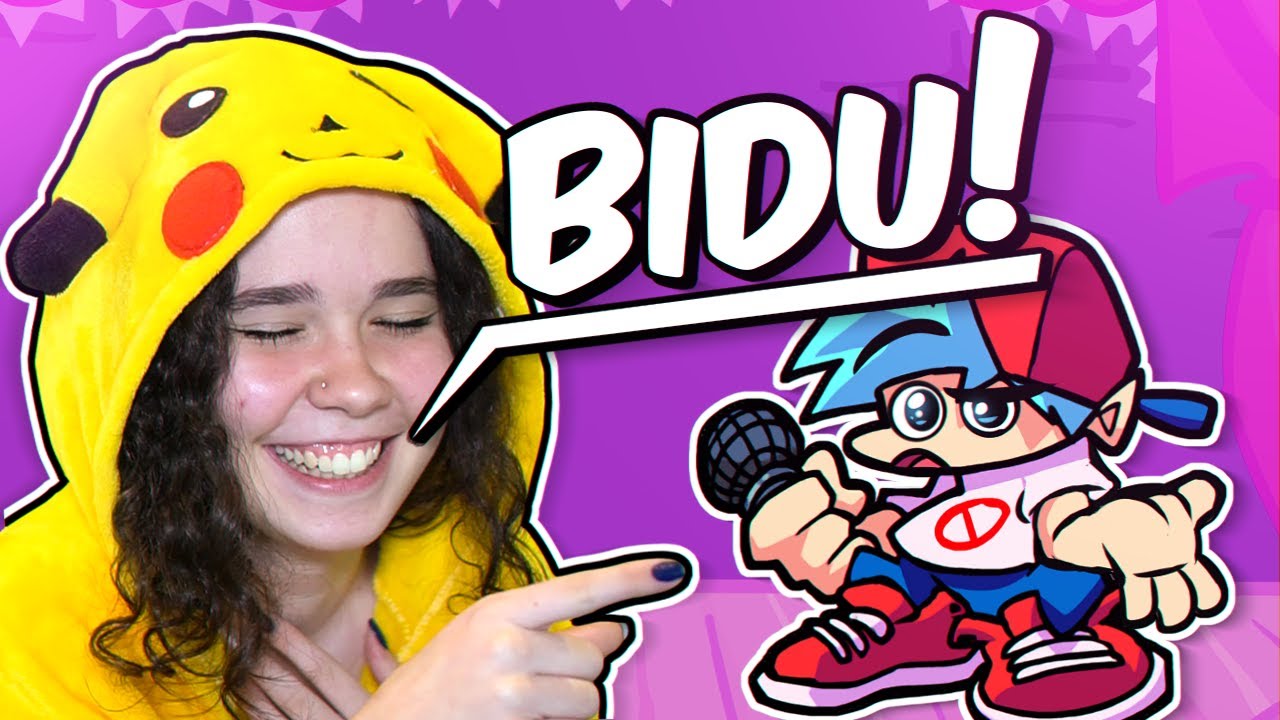 MINHA IRMÃ DANDO O NOME PARA OS PERSONAGENS DE FRIDAY NIGHT FUNKIN!