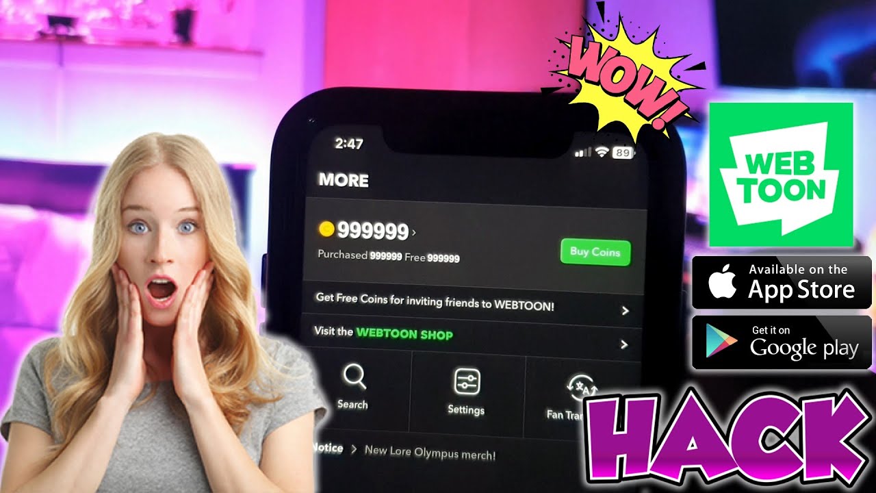 Webtoon Hack Coins - How To Hack Coins In Webtoon Free Unlimited 2024