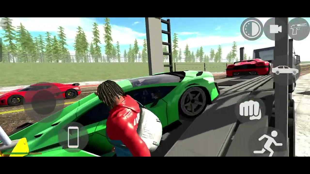 “GTA Mobile ACTION 🔥 | Franklin Delivers New Lamborghini Supercar!”