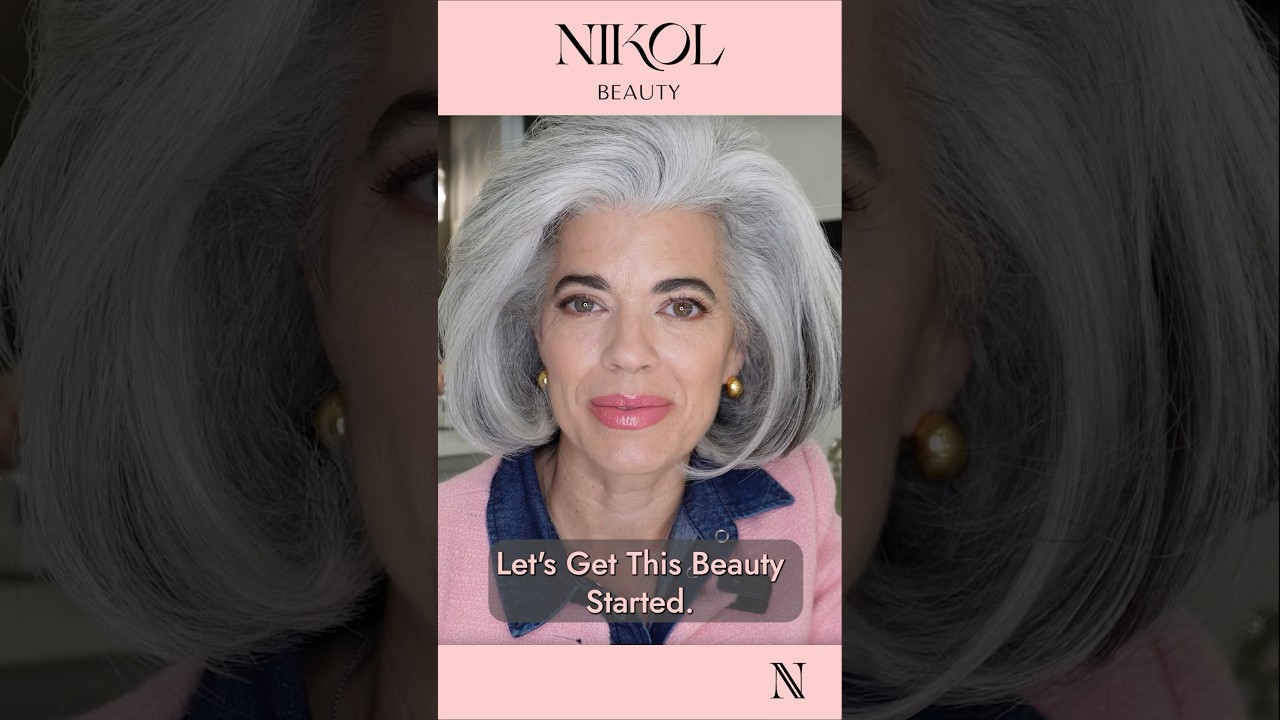 The the Weird Trick That Gives Me Volume | NiKOL Johnson #grayhair