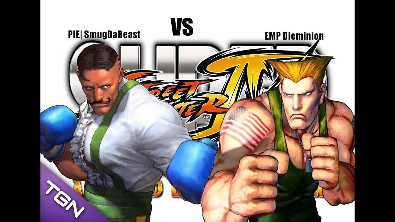 PIE|SmugDaBeast(Dudley) Vs EMP Dieminion(Guile) 12 Ranked Matches AE 2012 720p
