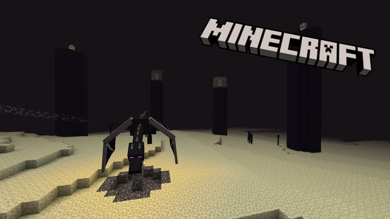 Minecraft - Der erste Enderdrache ist besiegt
