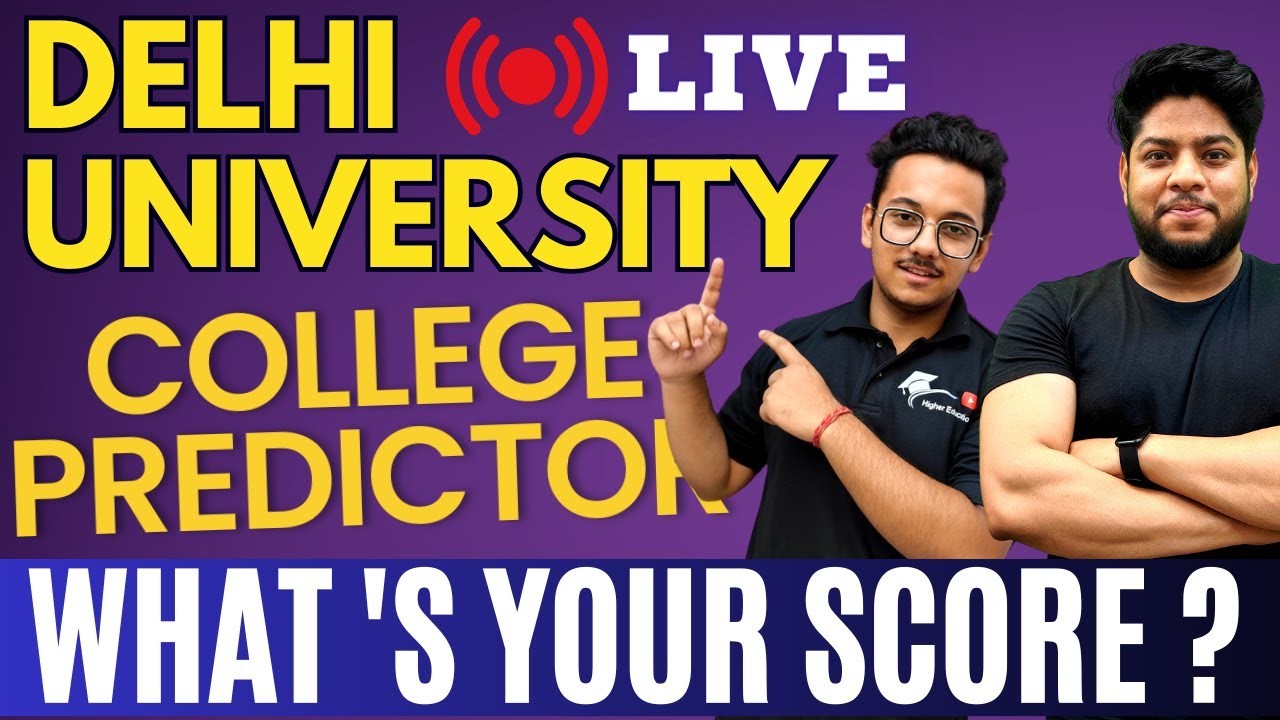 CUET  Expected Cutoffs | Delhi University College Prediction 🔥