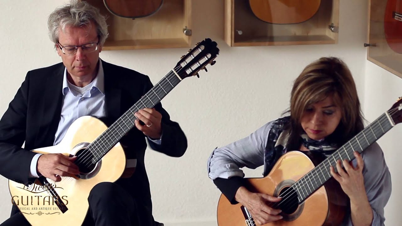 Amadeus Guitar Duo plays Overture from Suite Nr. 7 HV 432 by Georg Friedrich Händel