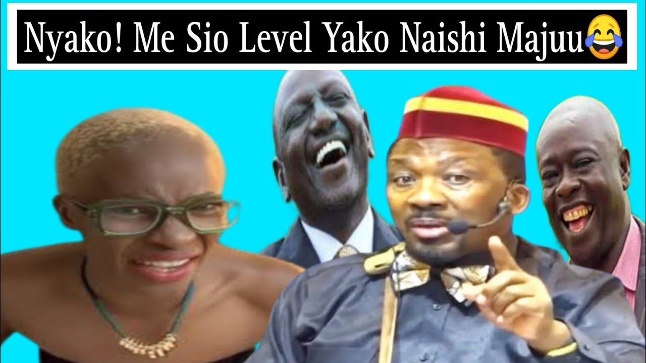 PASTOR NG'ANG'A COLLIDES HEAD ON HEAD WITH NYAKO! WEWE NI MALA¥A