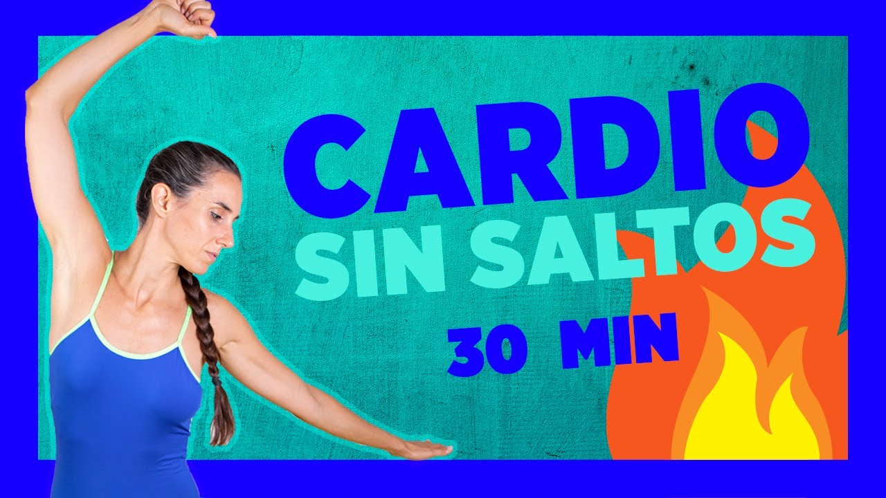 CARDIO SIN SALTOS para ADELGAZAR y QUEMAR GRASA 🔥Rutina de 30 minutos SIN IMPACTO en las rodillas