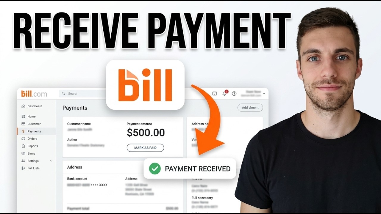 How To Receive A Payment From A Customer In Bill.com 2026 (Simple Step)