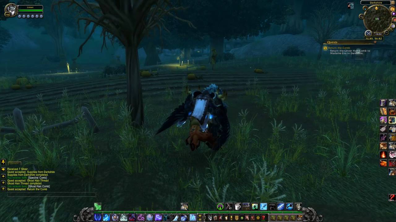 Return The Comb Quest ID 26654 Playthrough Duskwood