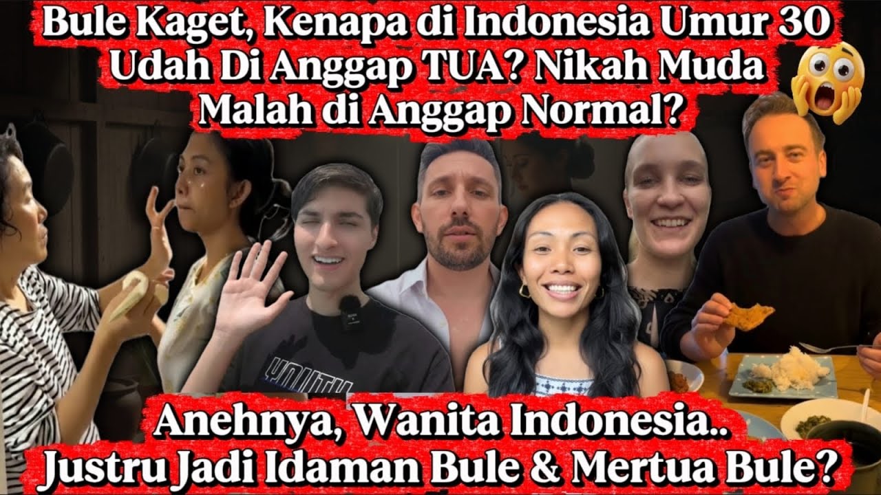 Bukan Soal Cantik, Ini Alasan Bule Pilih WANITA INDONESIA Buat Jadi Istri 😱 #reaksibule