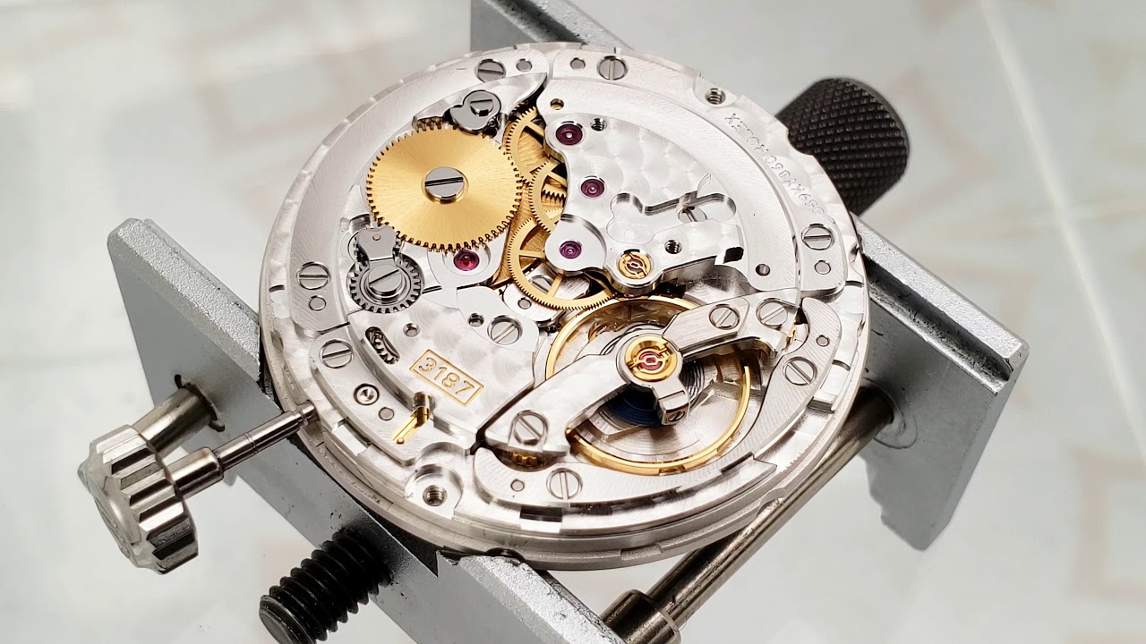 Rolex Explorer II ref. 216570 cal. 3187 on the watchmakers bench