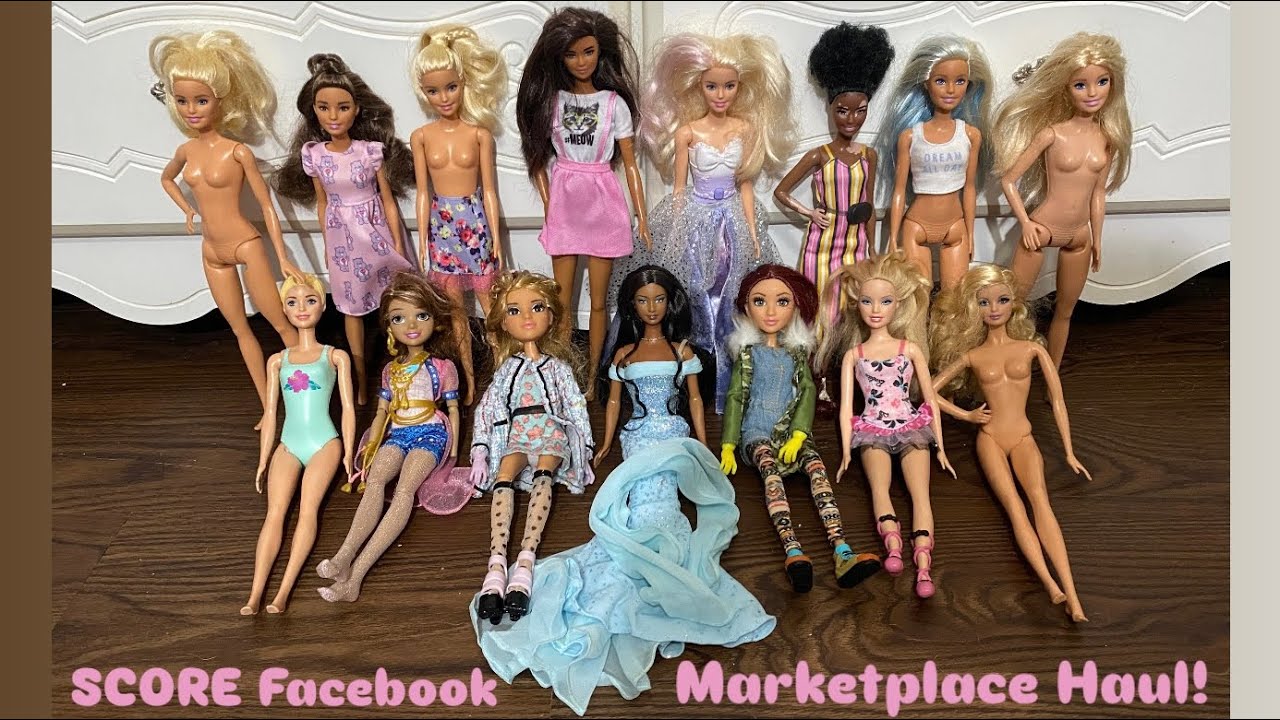Facebook Marketplace Haul SCORE! - BARBIE BIRTHSTONE COLLECTOR, Barbie, Project Mc2, & Descendants!