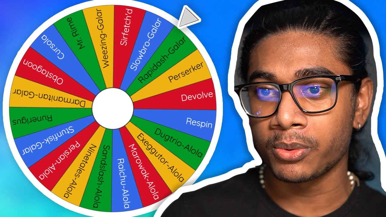 Wheel of Regional Variant Pokemon Challenge