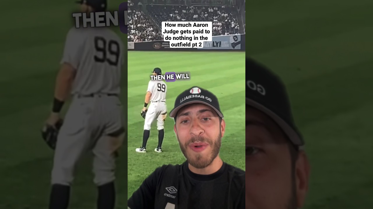 How much Aaron Judge gets paid to do nothing in the outfield pt 2