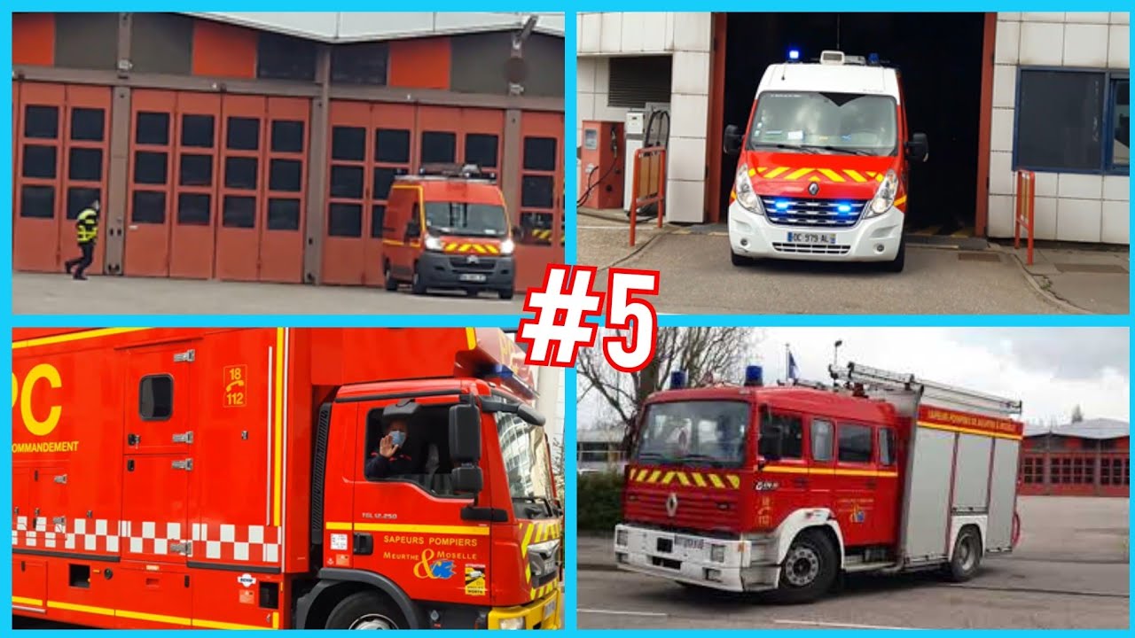 COMPILATION pompiers SDIS 54 #5 (CID, VPCE, VLTUTT...)