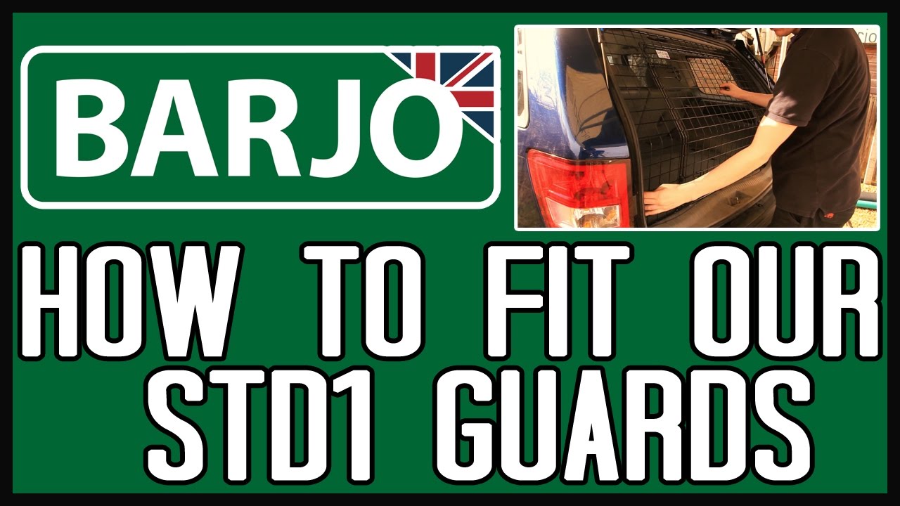 Barjo Custom Tailgate Guard: Standard 1 Fitting Tutorial