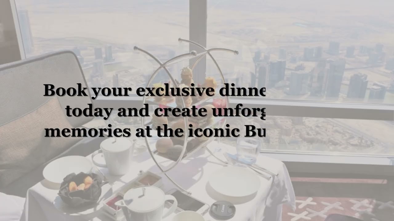 BEST Burj Khalifa OFF PEAK Dinner Packages 2023
