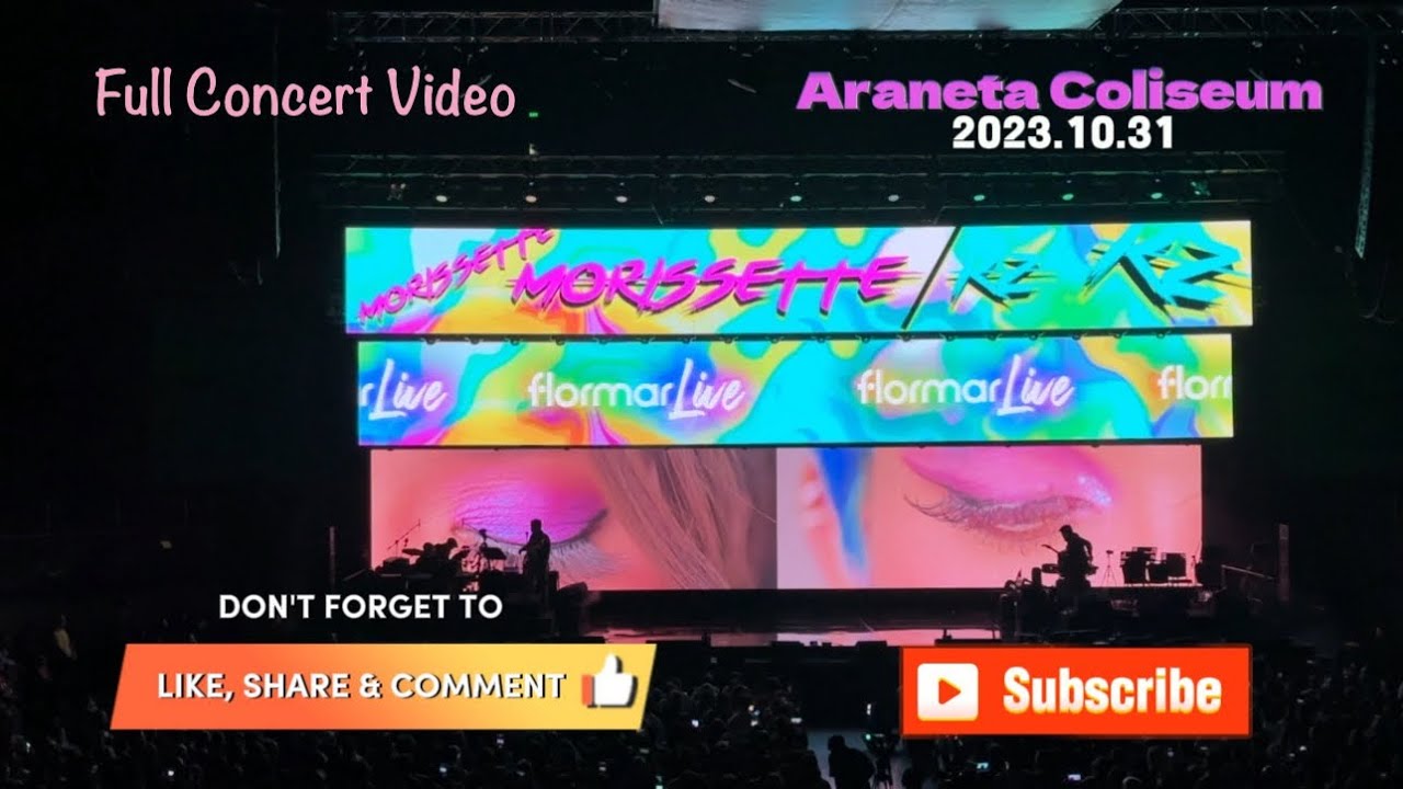 © 2023.10.31 Morissette & KZ (FULL CONCERT VIDEO) 🩷💜🧡🩵💚💛🎫🎤🎶