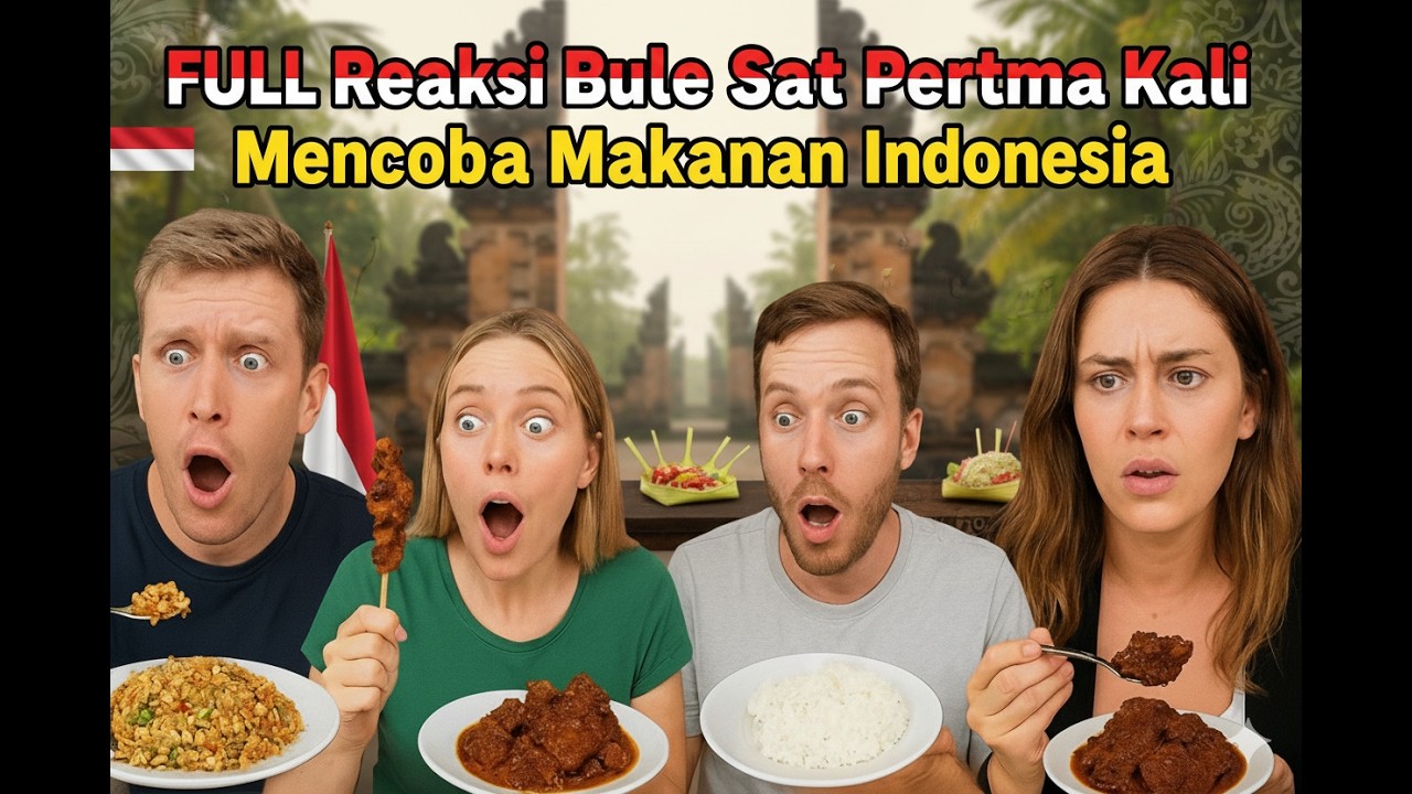 FULL KUMPULAN BULE KAGET! HARGA & RASA MAKANAN INDONESIA BIKIN MEREKA GAK PERCAYA