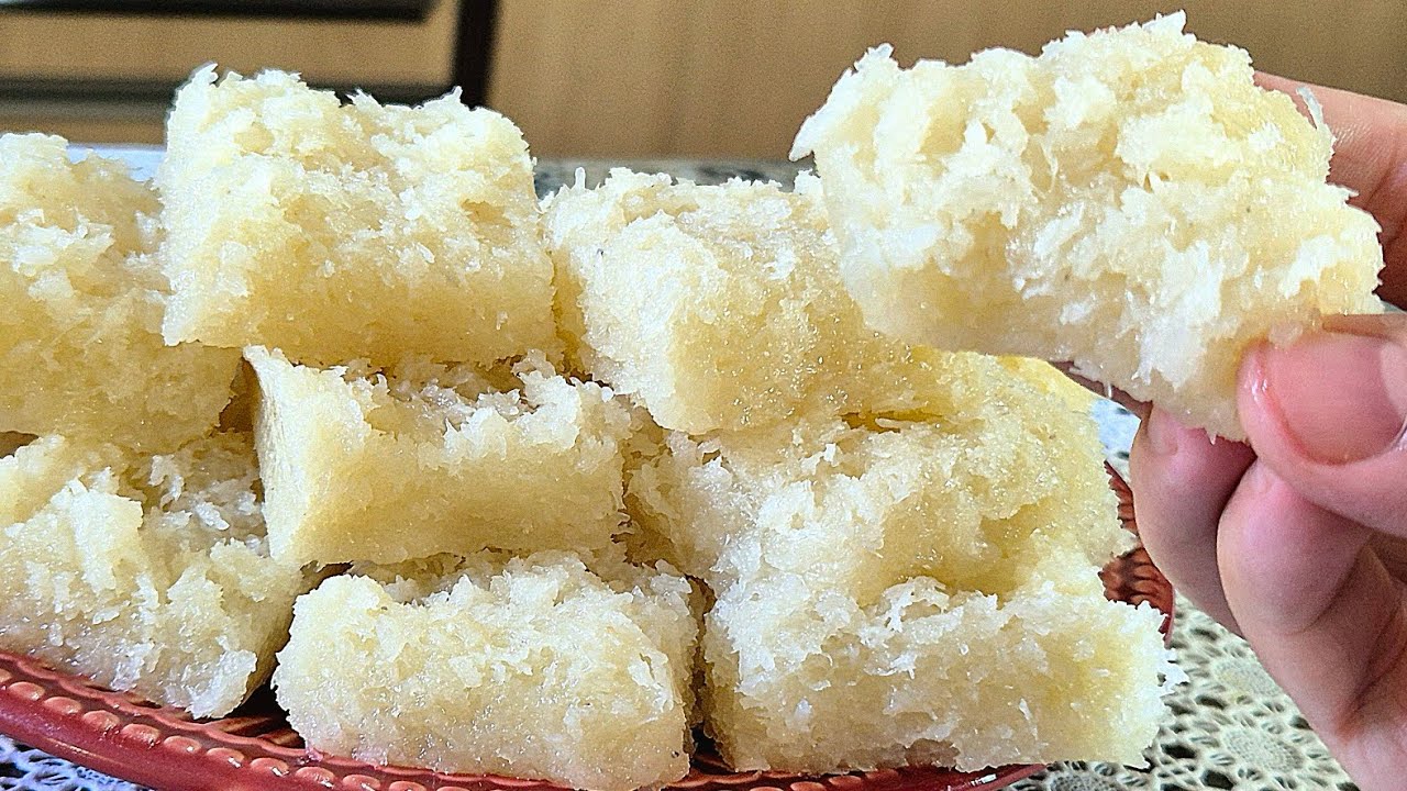 SEM LEITE CONDENSADO fiz uma COCADA CREMOSA PERFEITA pra ter sempre EM CASA