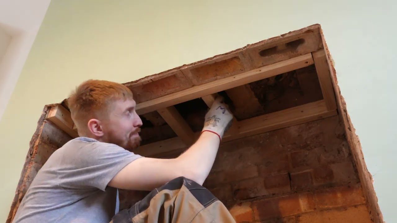 How to Board Up a Fireplace | Part 1 - The top