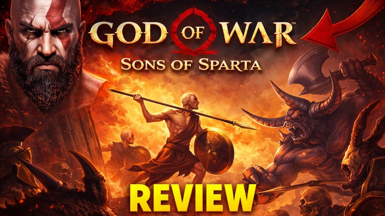God of War: Sons of Sparta - Review - A Simple Yet Effective Origin Story of a Classic Video Game.!?