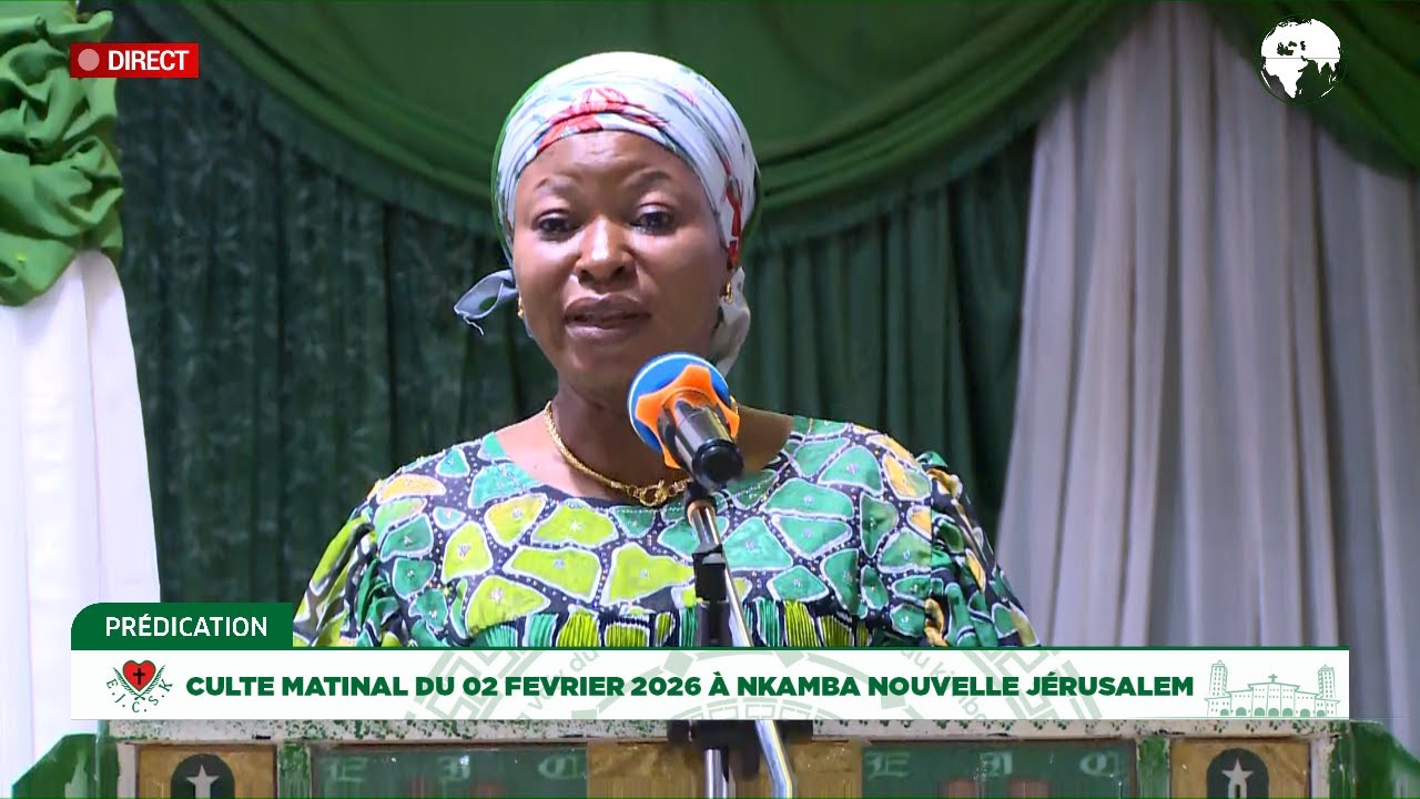 PREDICATION MATINALE DU 02 FEVRIER 2026 PAR MAMAN BEBE KABESA A NKAMBA