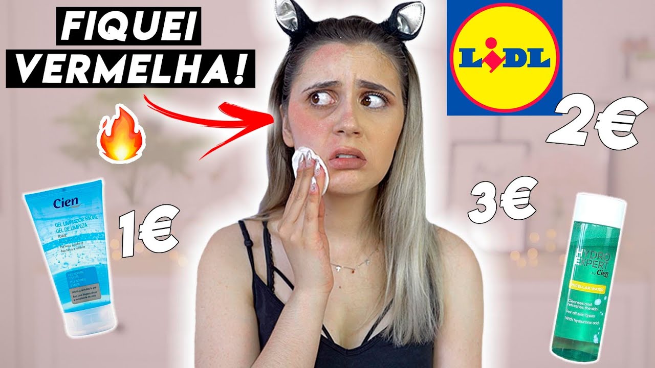 TESTEI SKINCARE BARATA do LIDL | CREMES, DESMAQUILHANTES... | Joana Gentil