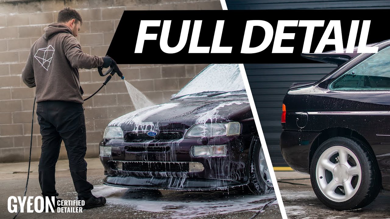 FORD Escort RS - Wash, Polish & Wax Coating (Automotive Detailing)