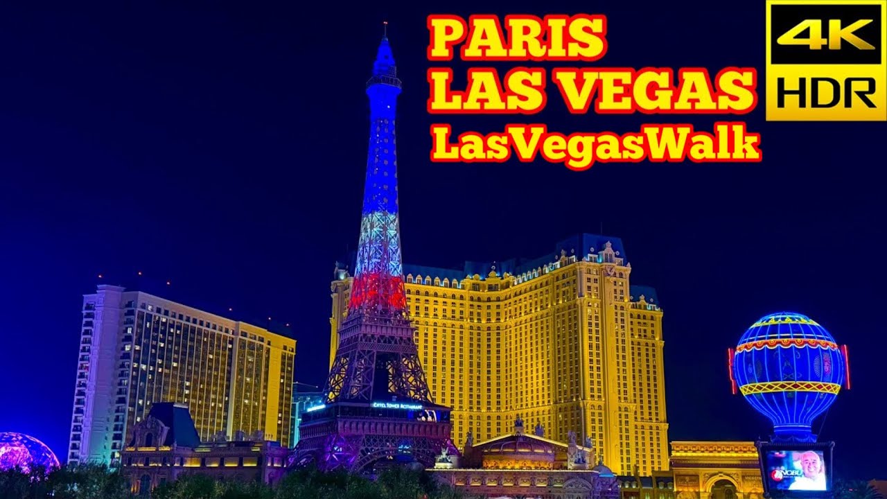 LasVegasWalk • Paris Hotel and Casino • December 2025 (4K HDR)