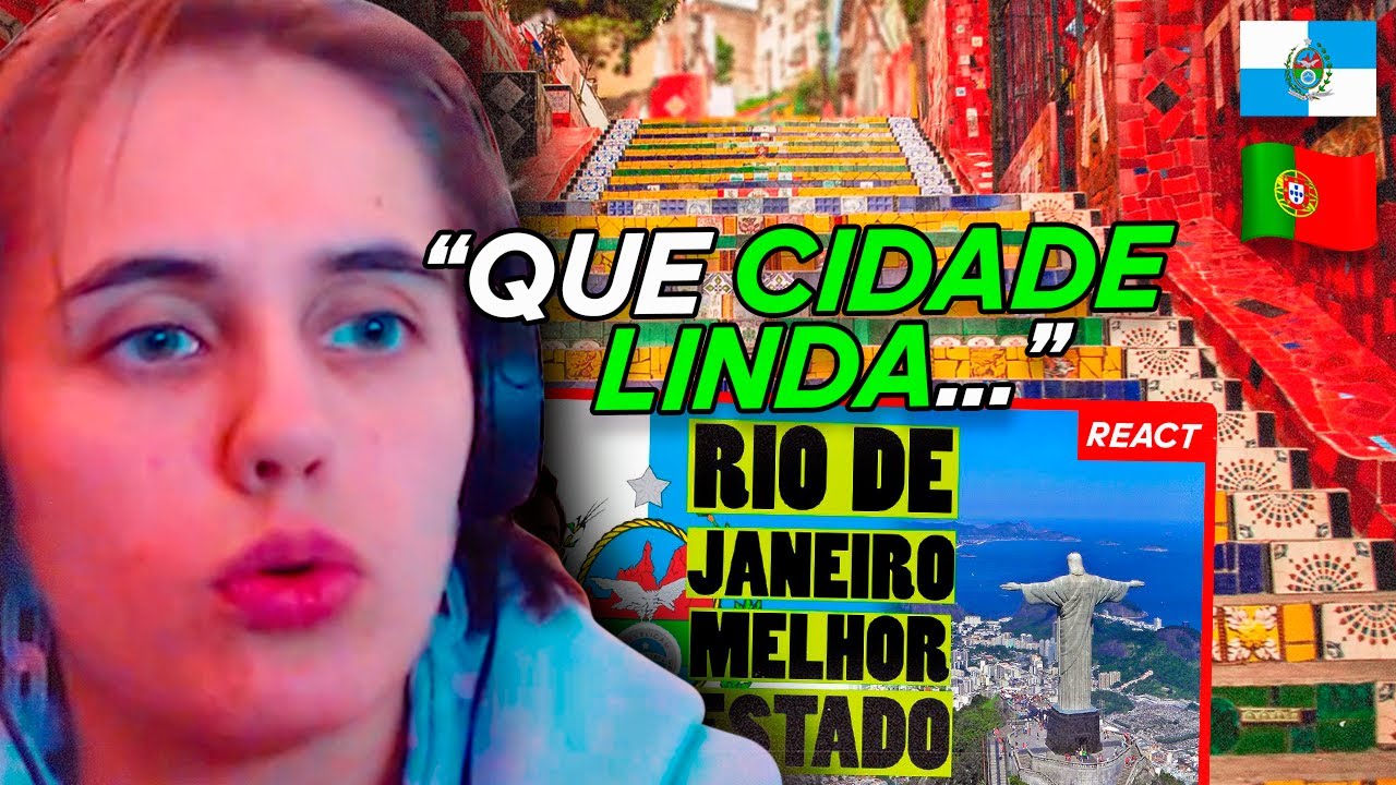 Portuga reage BRASIL : Por que o RIO DE JANEIRO é o MELHOR ESTADO do Brasil?