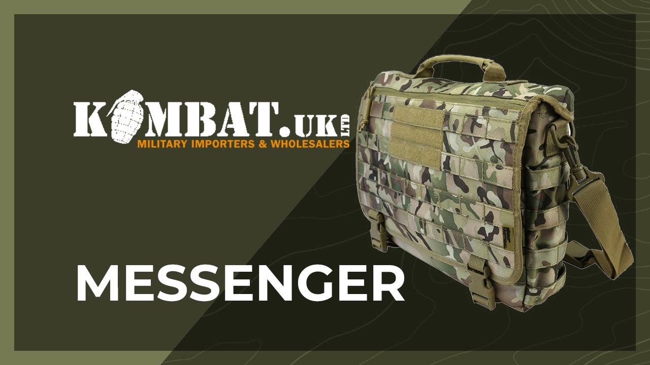 Taška přes rameno KOMBAT MESSENGER střední - Military Range