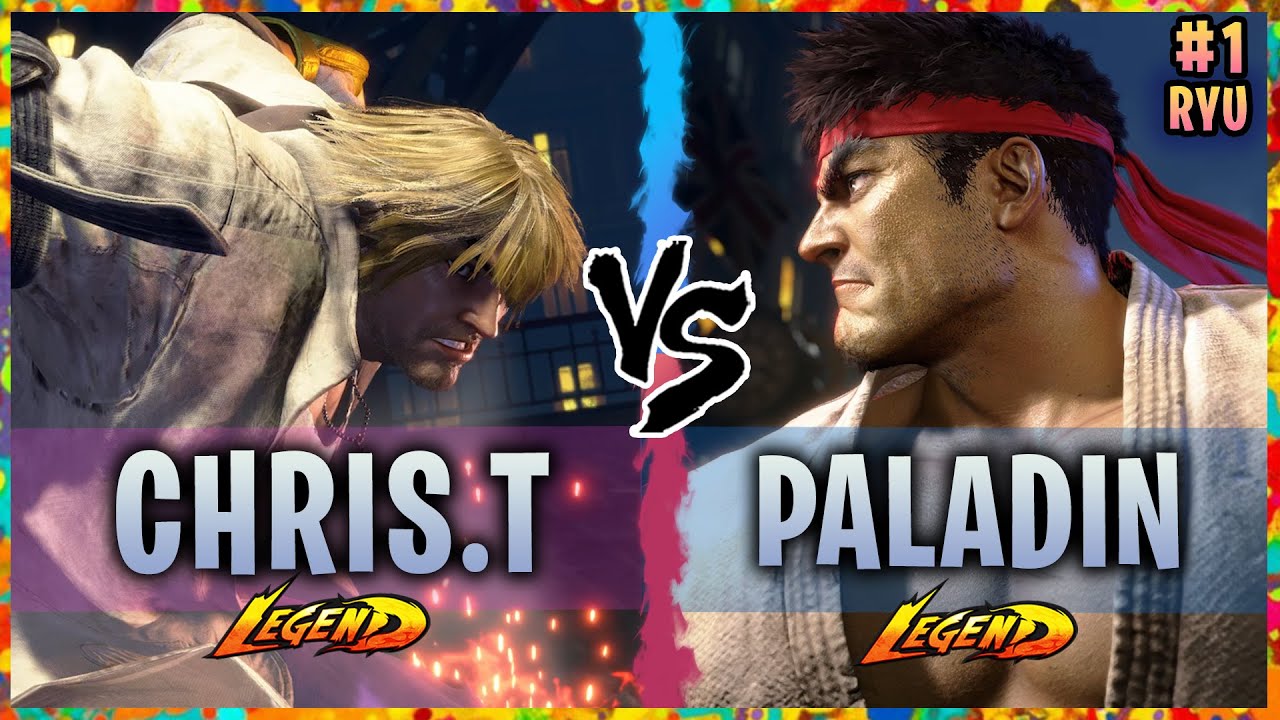 SF6 ▰ Ken (Chris Tatarian) Vs. Ranked #1 Ryu (Paladin)『Street Fighter 6』