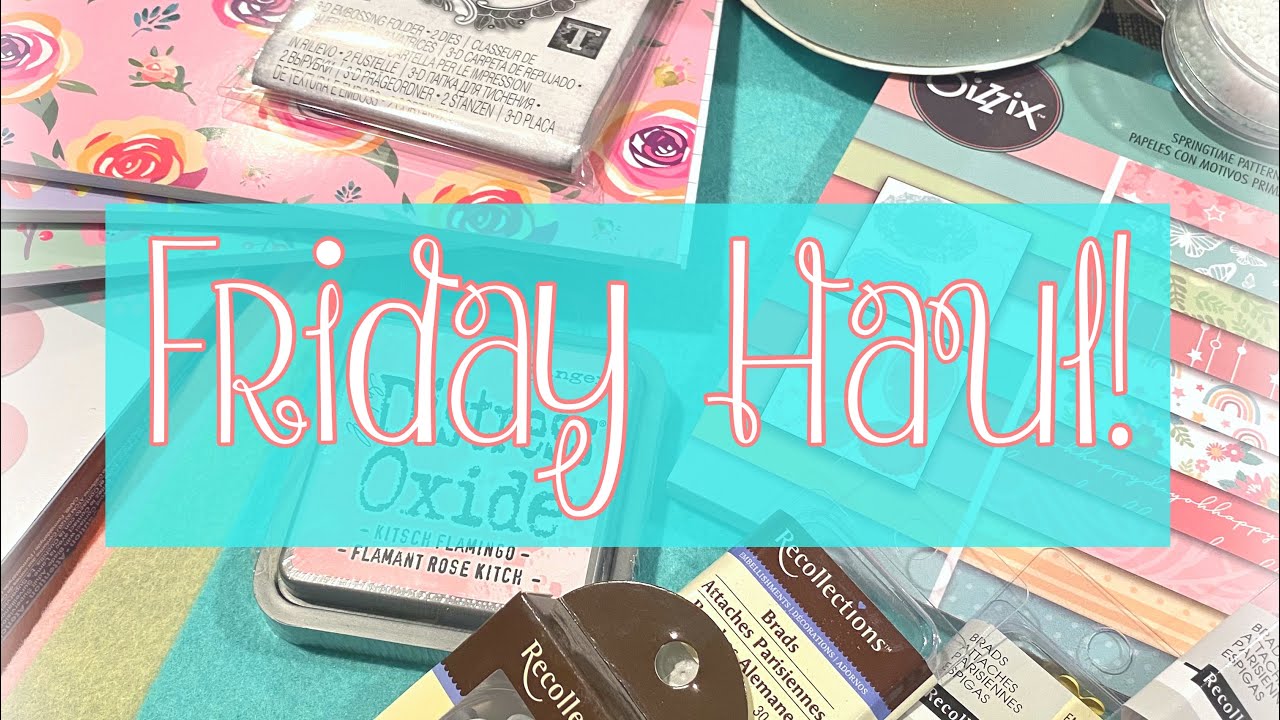 4/30/21 Friday HAUL ~ Urban Jems, Hobby Lobby etc. plus project shares and 1-Step Looper demo