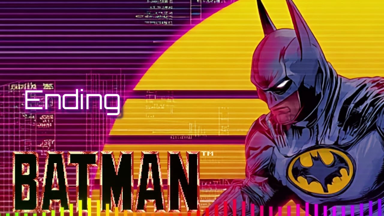 Batman ~ Ending  ~ OST 80s Synthwave ~ Electro Pop Version ~ NES ~