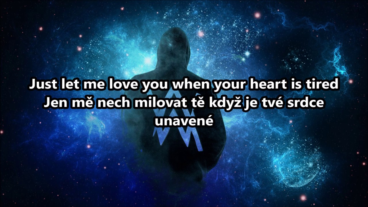 Alan Walker ft. Gavin James - Tired / Czech lyrics, Český text.